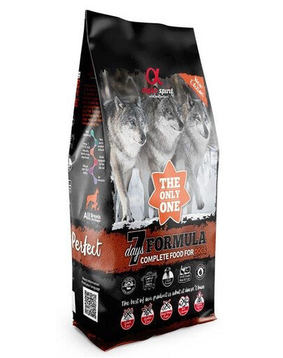 Alpha Spirit 7 Week Menu 12 kg - granule pro psy