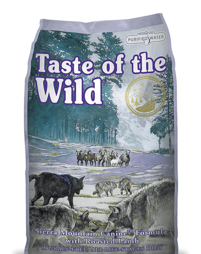 Taste Of The Wild Sierra Mountain 12,2 kg - Granule pro dospělé psy