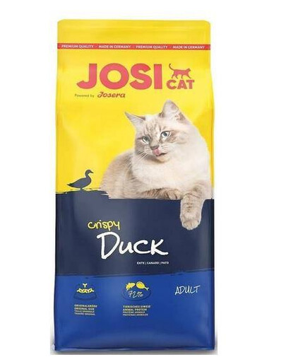 Josera JosiCat Crispy Duck granule pro dospělé kočky 10 kg