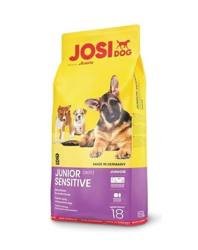 Josidog Junior Sensitive granule pro psy 900 g