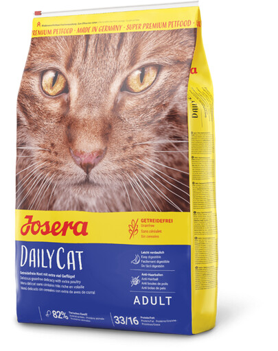 Josera DailyCat granule pro dospělé kočky bez obilovin 2 kg