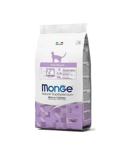 MONGE Cat Sterilized granule pro sterilizované kočky 400 g