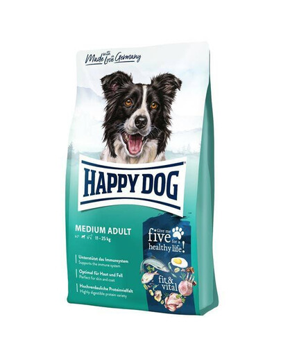 Happy Dog Supreme Fit&Vital Medium Adult 12 kg granule pro dospělé psy středních plemen