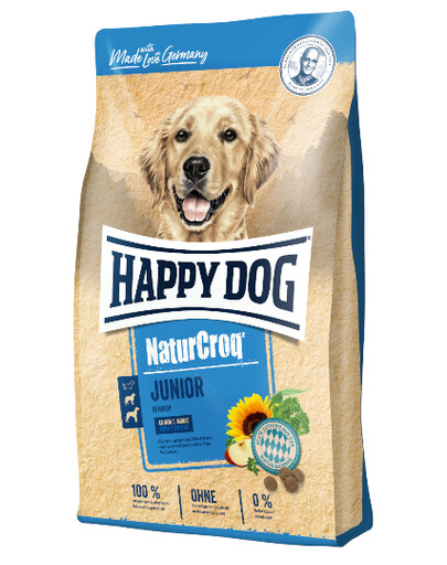 Happy Dog NaturCroq Junior 15 kg - granule pro psy starší 7 měsíců