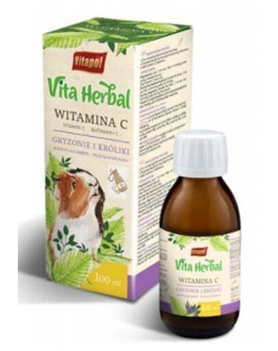 VITAPOL Vita Herbal Vitamin C pro hlodavce a králíky 100 ml