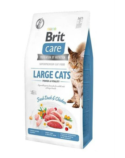 Brit Care Cat Grain Free Large Cats 2 kg granule pro dospělé kočky velkých plemen