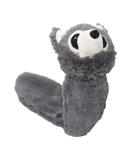 Mazlíček Nova Fox plyšově šedý vrzající 41cm