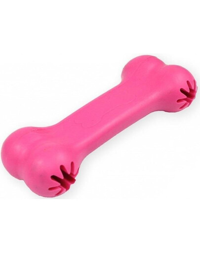 Pet Nova DOG LIFE STYLE Treat bone 11 cm růžová, hovězí příchuť