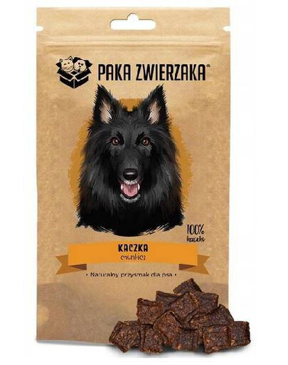 Paka Zwierzaka Chunkies 100% Duck 80 g - pamlsky pro dospělé psy