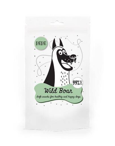 PEPE mini chunkies Wild Boar 70 g pamlsky pro dospělé psy