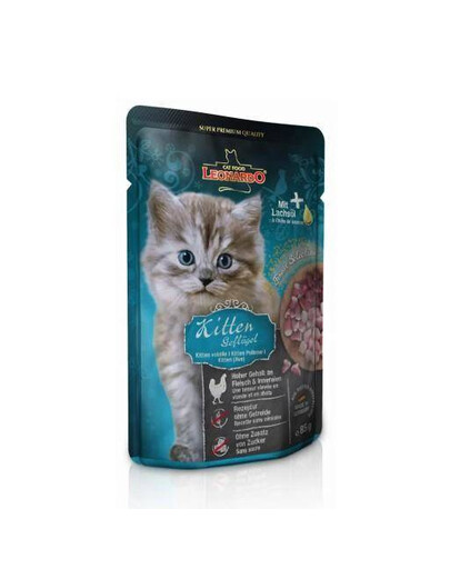 LEONARDO Finest Selection Kitten drůbež 85 g