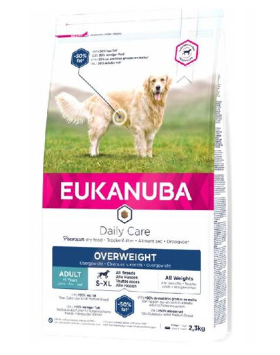 EUKANUBA Daily Care dospělý pes s nadváhou 2,3 kg