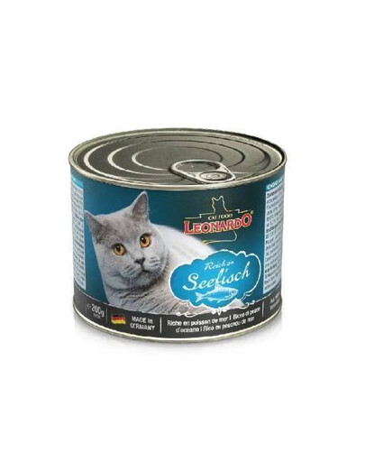 LEONARDO Quality Selection konzerva pro kočky s rybou 200 g