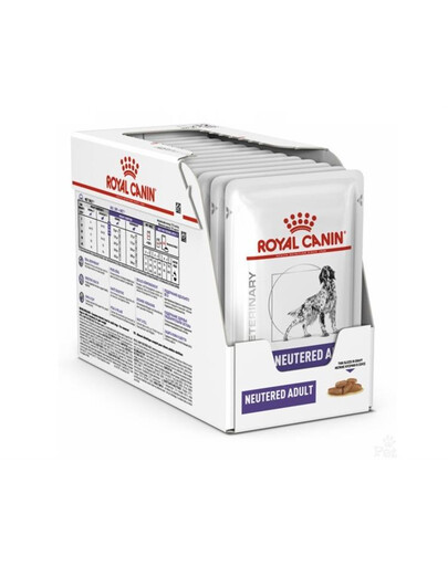 ROYAL CANIN Neutered Adult Dog  kapsičky pro psy 12x 100 g