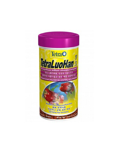 Tetra LuoHan Large Pellets krmivo pro velké tropické ryby druhu Flowerhorn 1 l