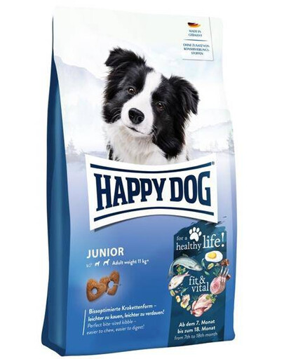 Happy Dog Fit & Vital Junior granule pro štěňata 10 kg