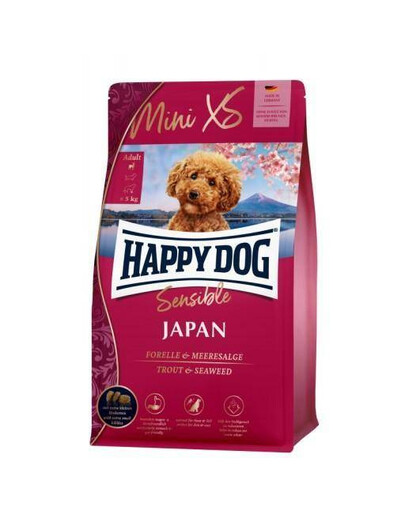 HAPPY DOG MiniXS Japan 1,3 kg pro malé a miniaturní psy