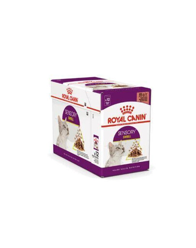 ROYAL CANIN Sensory Smell gravy kapsičky pro kočky stimulující čich 12x 85 g