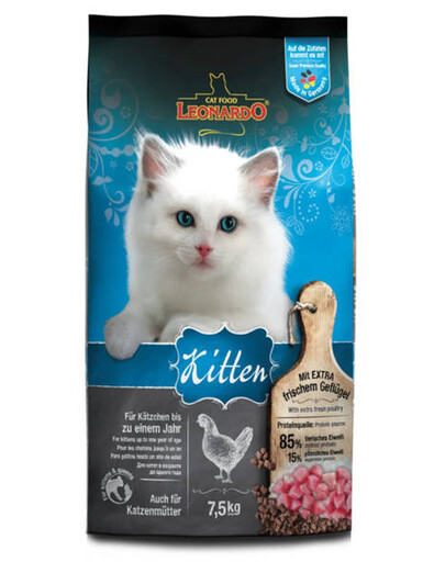 LEONARDO Kitten granule pro koťata 7,5 kg