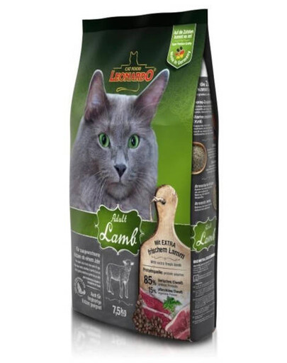 LEONARDO Adult Lamb & Rice granule pro dospělé kočky s jehněčím 7,5 kg