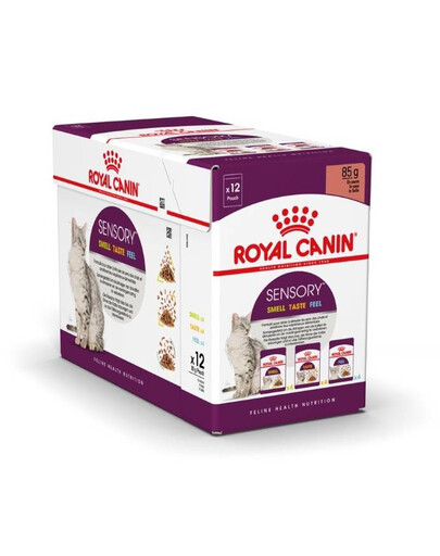 Royal Canin FN Sensory Multipack in sauce kapsička pro dospělé kočky 12 x 85 g
