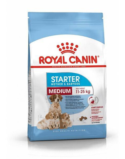 Royal Canin SHN Medium Starter Mother & Baby Dog 15 kg granule pro březí feny a štěňata středních plemen