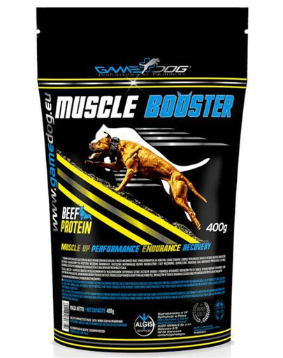 Game Dog Muscle Booster doplněk stravy pro sportovní psy 400 g