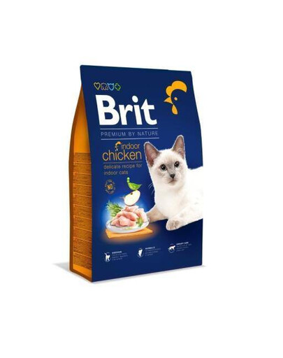 BRIT Cat Premium by Nature Indoor kuře 800 g