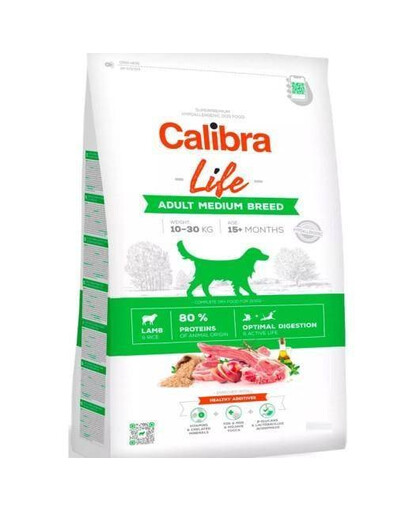 CALIBRA Dog Life Adult Medium Breed Lamb 12 kg pro střední plemena