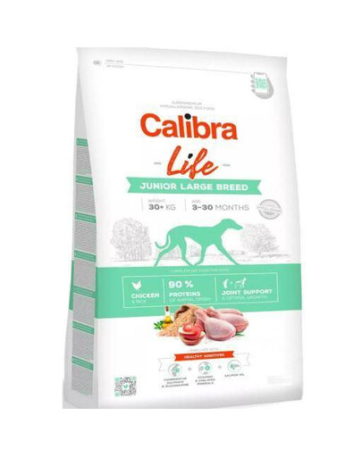 CALIBRA Dog Life Junior Large Breed Chicken 12 kg pro štěňata velkých plemen