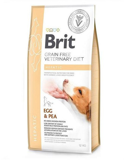 BRIT Veterinary Diets Dog Hepatic granule pro dospělé psy 12 kg