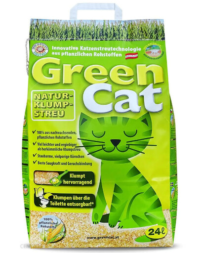 Canagan Natur Klump Streu Green Cat přírodní hrudkující stelivo pro kočky 12 l