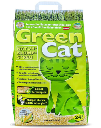 Canagan Natur Klump Streu Green Cat přírodní hrudkující stelivo pro kočky 24 l