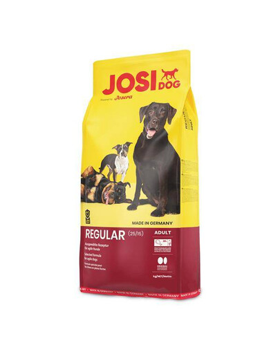 JosiDog Regular granule pro psy středních a velkých plemen 15 kg