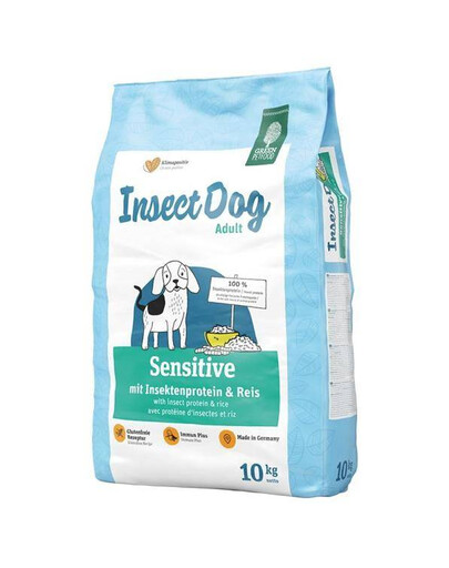 InsectDog Sensitive hypoalergenní granule pro dospělé psy 10 kg