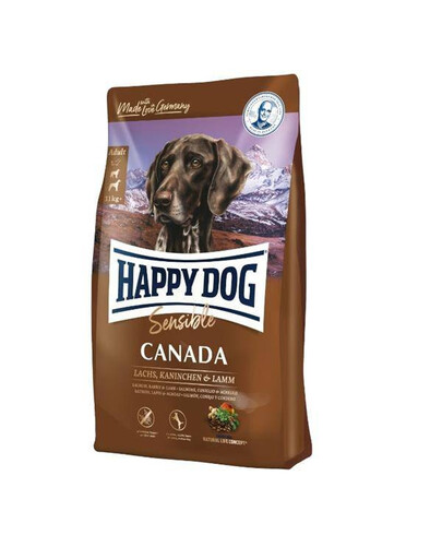 Happy Dog Supreme Canada 11 kg granule pro dospělé psy se zvýšenou aktivitou