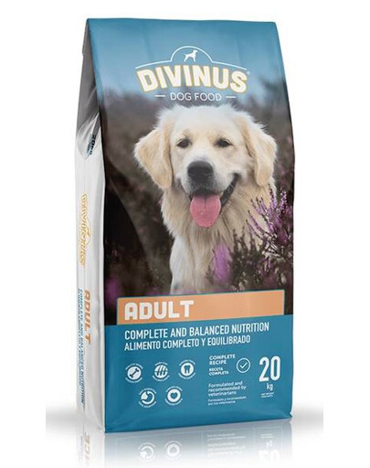 DIVINUS Adult pro dospělé psy 20 kg granule pro dospělé psy 20 kg