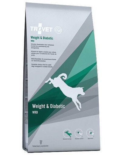 TROVET WRD Weight Diabetic 12,5 kg krmivo pro psy 12,5 kg