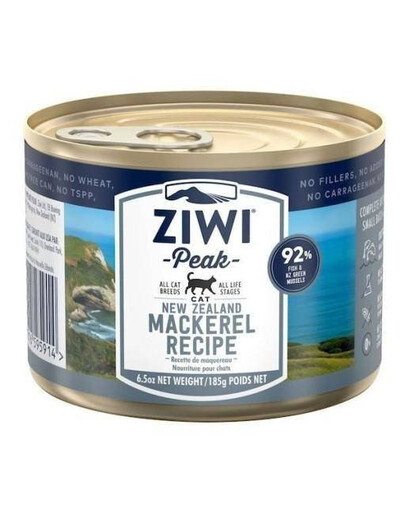 ZIWIPEAK Cat Mackerel&Lamb Makrela & Lamb 185 g mokré krmivo pro kočky 185 g