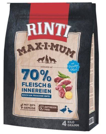 RINTI MAX-I-MUM s kachnou 4 kg