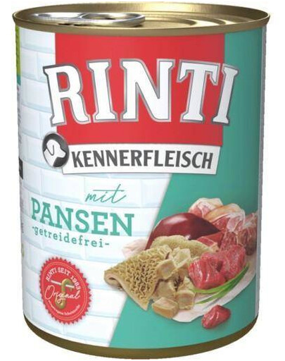 RINTI Kennerfleisch Rumen s bachorem 800 g