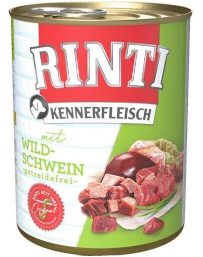 RINTI Kennerfleisch Wild Boar divočák 400 g