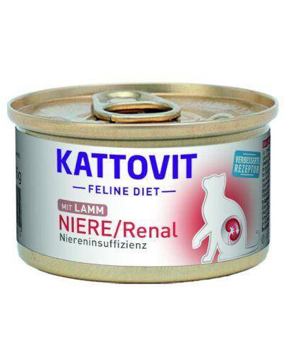 KATTOVIT Feline Diet Niere/Renal Lamb Lamb 85 g