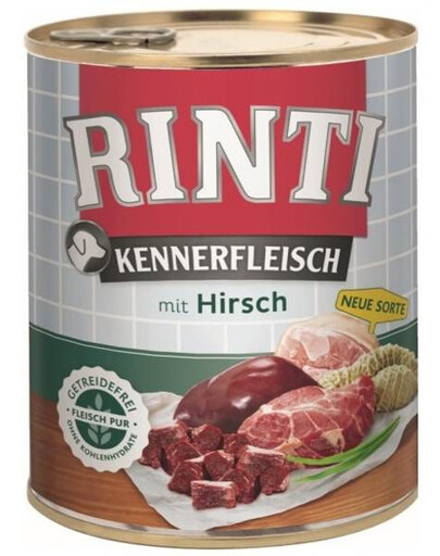 RINTI Kennerfleisch konzerva srnčí jelen 800 g