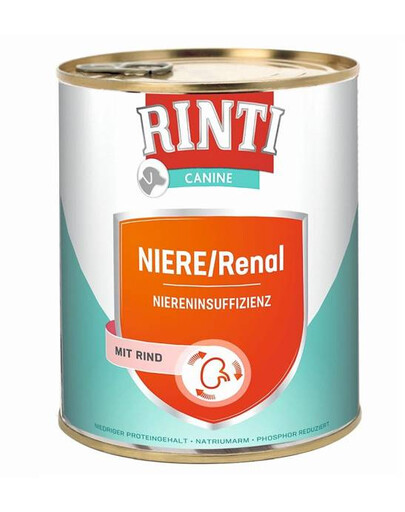 RINTI Canine Niere/Renal hovězí maso 800 g