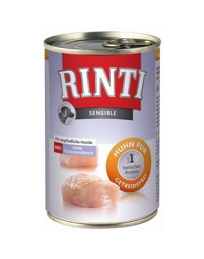 Rinti Sensible 400 g konzerva pro psy s kuřecím masem