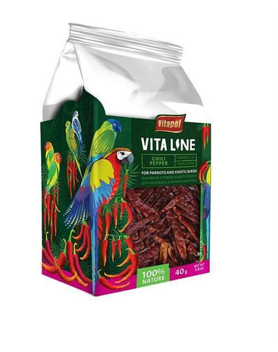 Vitaline Chilli paprička pro papoušky 40 g