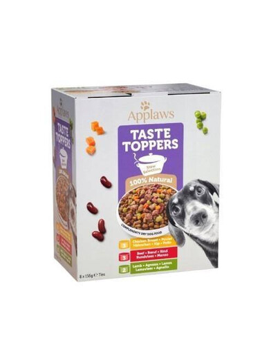 APPLAWS Applaws Dog Tin 8x 156 g Stew Multipack mokré krmivo pro dospělé psy, 8x 156 g
