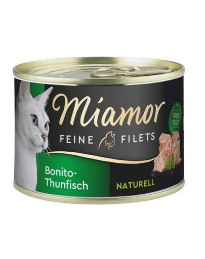 MIAMOR Feline Filets bonito tuňák ve vlastní šťávě 156 g