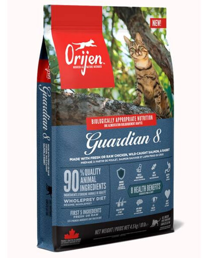 ORIJEN Cat Guardian 8 granule pro dospělé kočky 4,5 kg